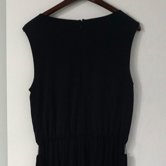RSVP cowl neck sleeveless luxe knit jumpsuit NWOT - Picture 4 of 7